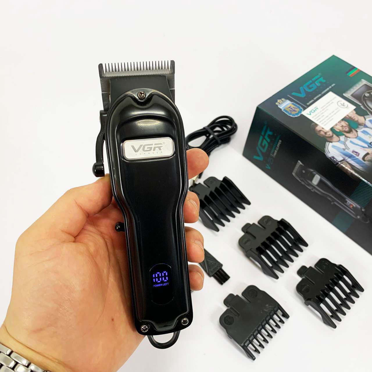 Акумуляторна машинка для стрижки VGR V-251 - Зображення 2