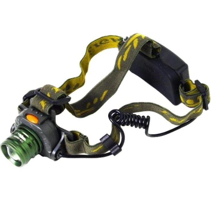 Налобний ліхтар тактичний Bailong BL-1505-602B SENSOR з датчиком руху, Ліхтарик налобний led - Зображення 4