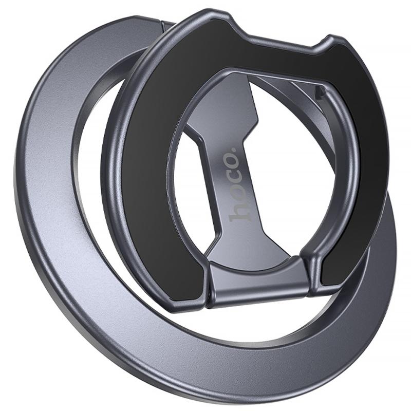 Магнітний тримач для телефону Hoco GH9 Double-ring - Зображення 3