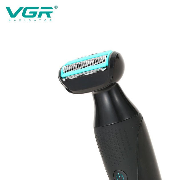 Акумуляторна електробритва для стрижки VGR V-601 від USB бритва електрична з професійною насадками - Зображення 4