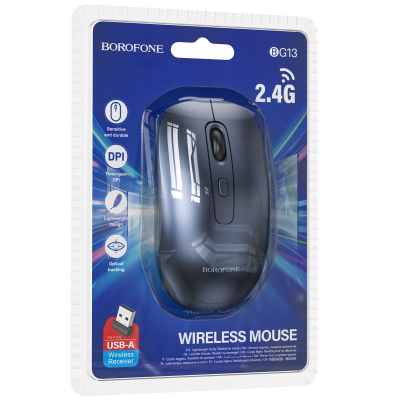 Миша бездротова Borofone BG13 Winner 2.4G - Зображення 2