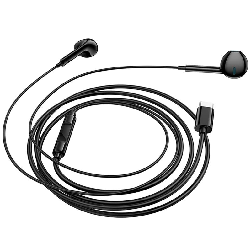 Навушники Borofone BM100 Fuente universal with microphone (Type-C/1.2m) - Зображення 2