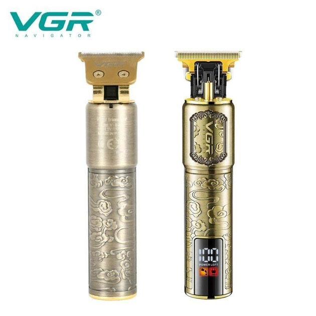 Машинка для стрижки волосся VGR V-073 акумуляторний бездротовий триммер для бороди та вусів - Зображення 5