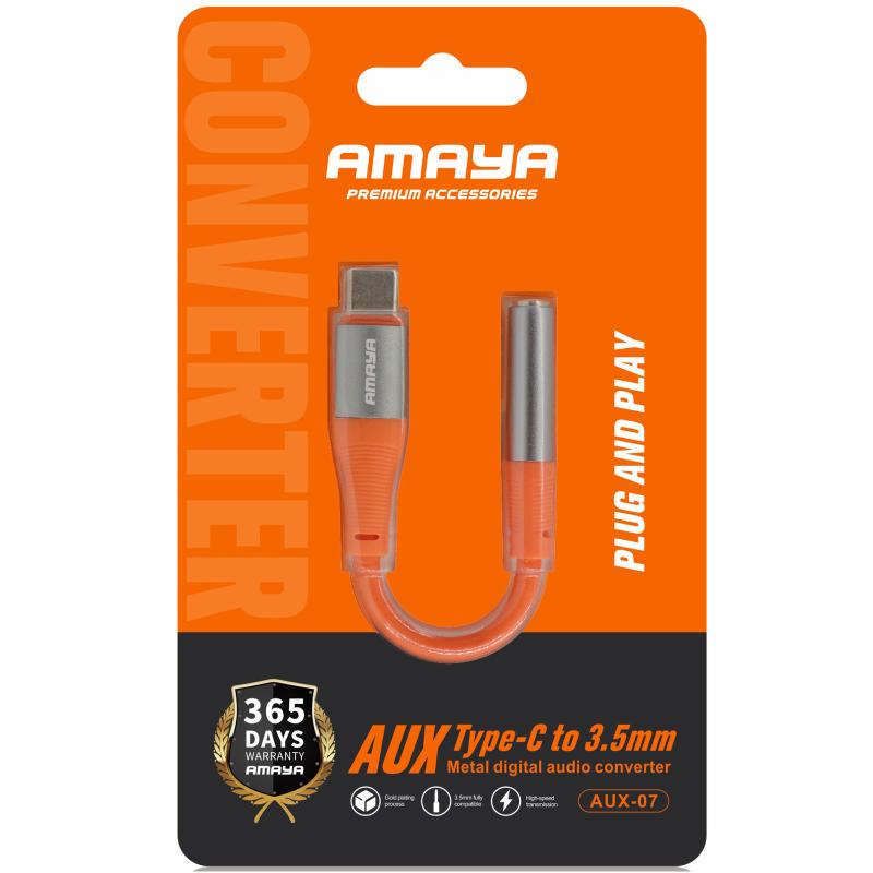 Перехідник Amaya AUX-07 Type-C to 3.5mm - Зображення 2