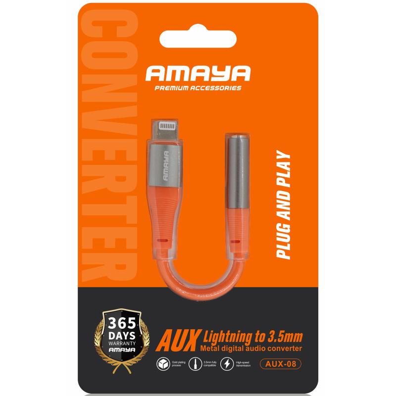 Перехідник Amaya AUX-08 Lightning to 3.5mm - Зображення 2