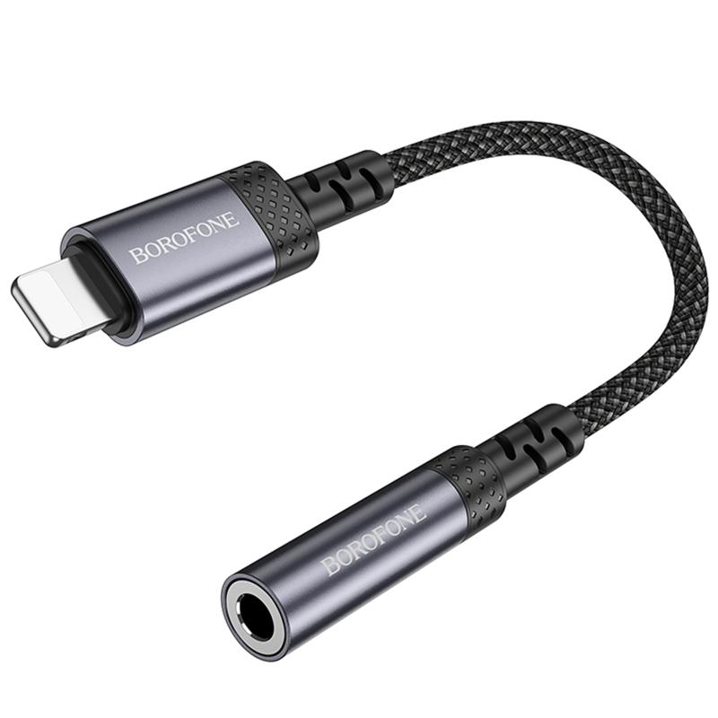Перехідник Borofone BV24 Graceful Lightning to 3.5mm - Зображення 5