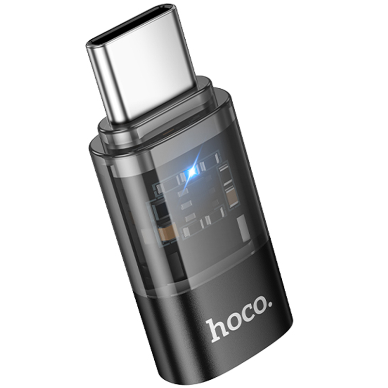 Перехідник Hoco UA36D Type-C male to Lightning female