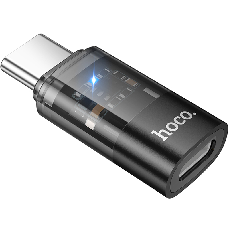 Перехідник Hoco UA36D Type-C male to Lightning female - Зображення 3