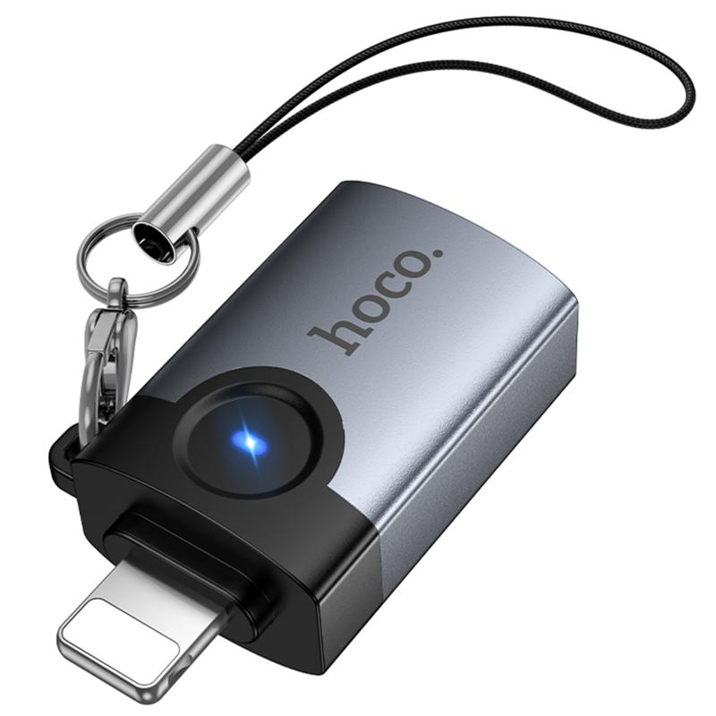 Перехідник Hoco UA46 Lightning Male to USB Female USB2.0 - Зображення 3
