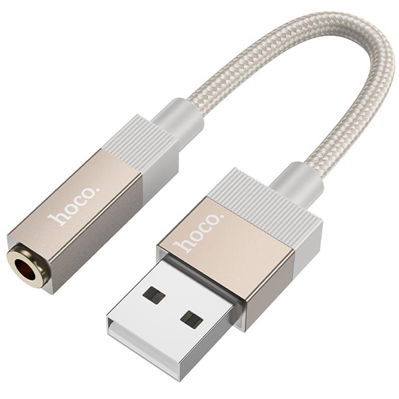 Перехідник Hoco UPA32D Clever USB to 3.5mm - Зображення 3