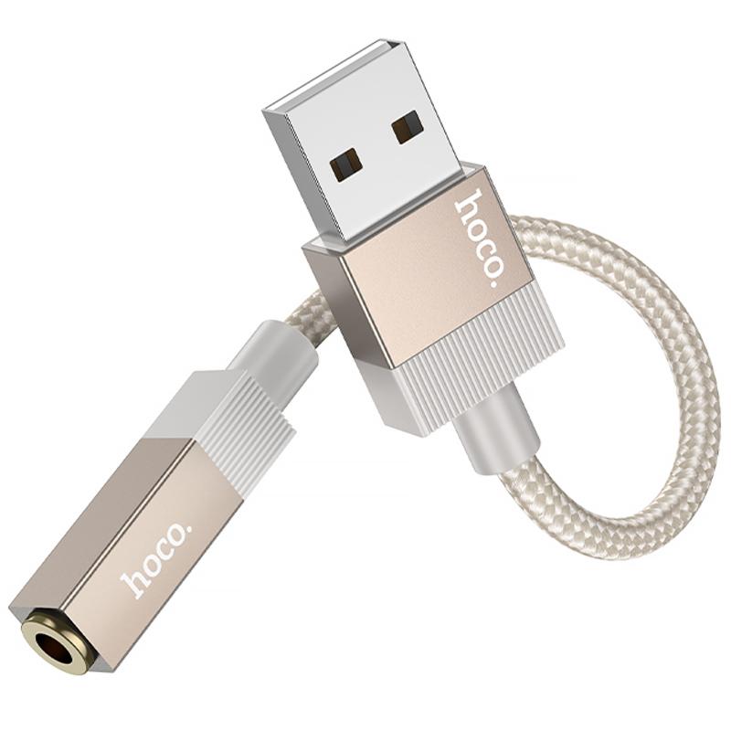 Перехідник Hoco UPA32D Clever USB to 3.5mm - Зображення 4