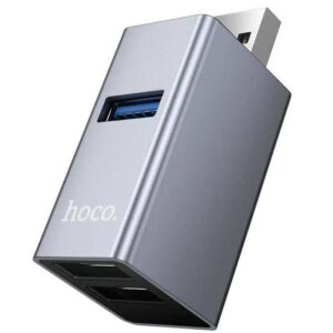 Перехідник HUB Hoco HB54 3in1 (USB to 2xUSB2.0+USB3.0)