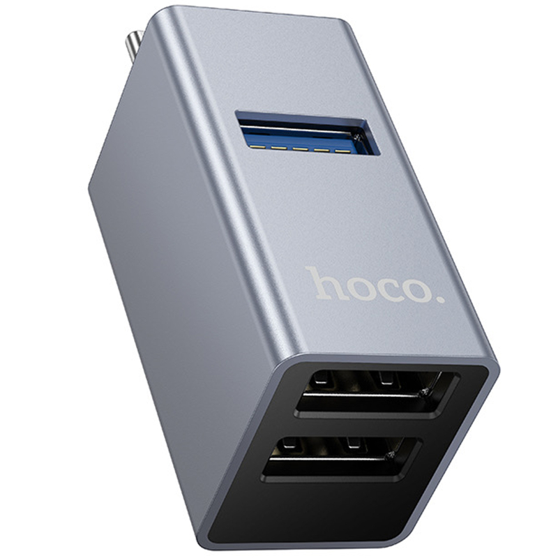 Перехідник HUB Hoco HB54A 3in1 (Type-C to 2xUSB2.0+USB3.0) - Зображення 4