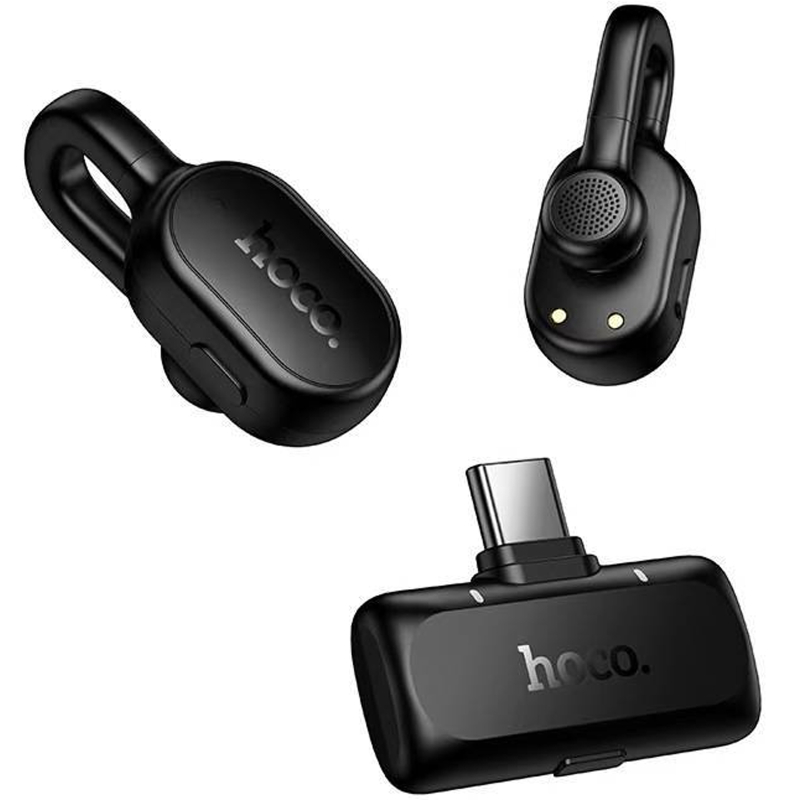 Петличний бездротовий мікрофон Hoco L27 Ice Type-C - Зображення 5