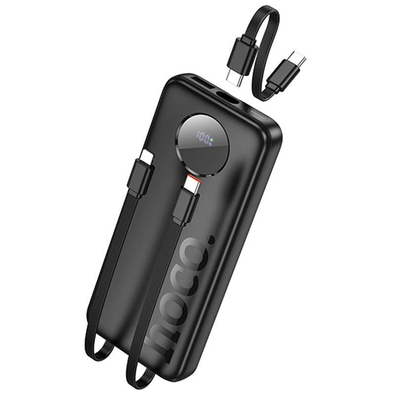 Повербанк Power Bank Hoco J132 Sabio 22.5W+PD20W with 3 cables 10000 mAh - Зображення 3