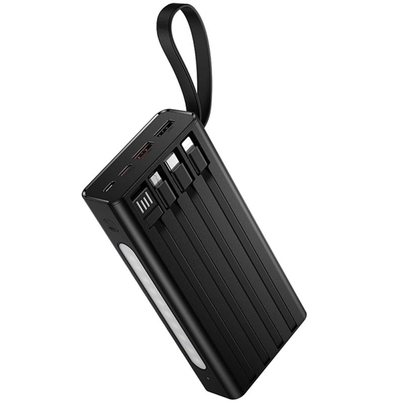Повербанк Power Bank Hoco J155 Shine 22.5W+PD20W with 4 cables 20000 mAh - Зображення 4