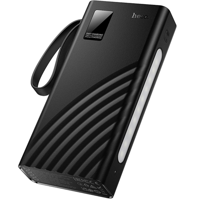 Повербанк Power Bank Hoco J155 Shine 22.5W+PD20W with 4 cables 20000 mAh - Зображення 5