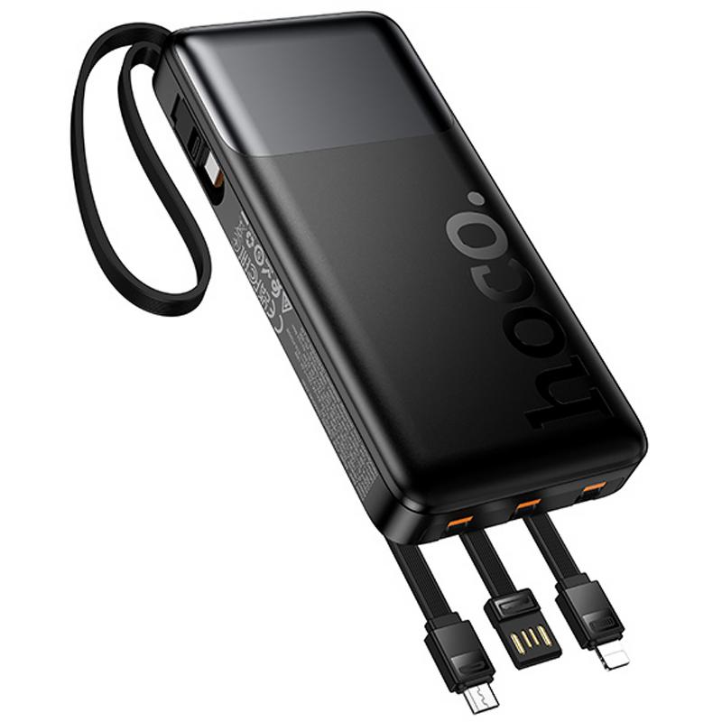 Повербанк Power Bank Hoco J156 Founder 22.5W+PD20W with 4 cables 10000 mAh - Зображення 3