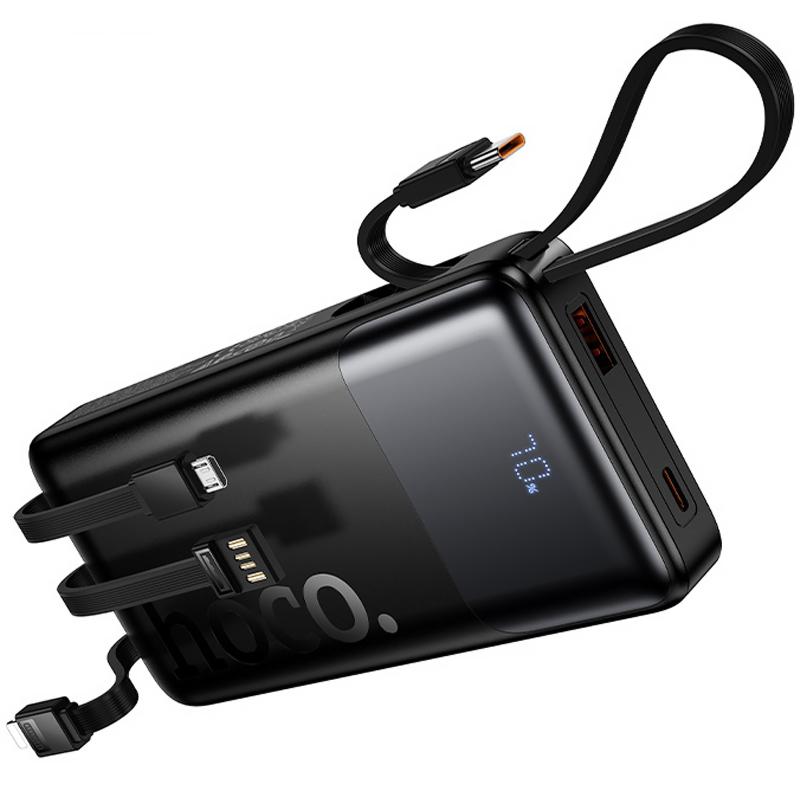 Повербанк Power Bank Hoco J156 Founder 22.5W+PD20W with 4 cables 10000 mAh - Зображення 5