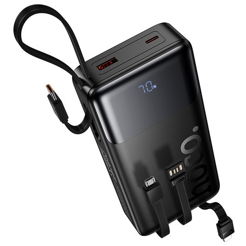 Повербанк Power Bank Hoco J156A Founder 22.5W+PD20W with 4 cables 20000 mAh - Зображення 3