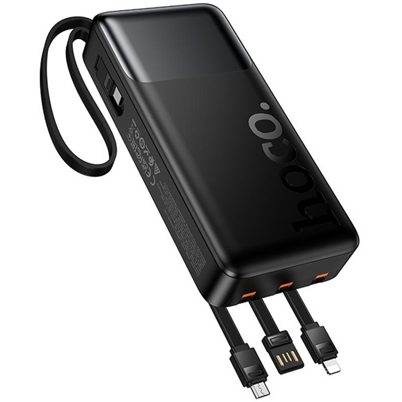 Повербанк Power Bank Hoco J156A Founder 22.5W+PD20W with 4 cables 20000 mAh - Зображення 4
