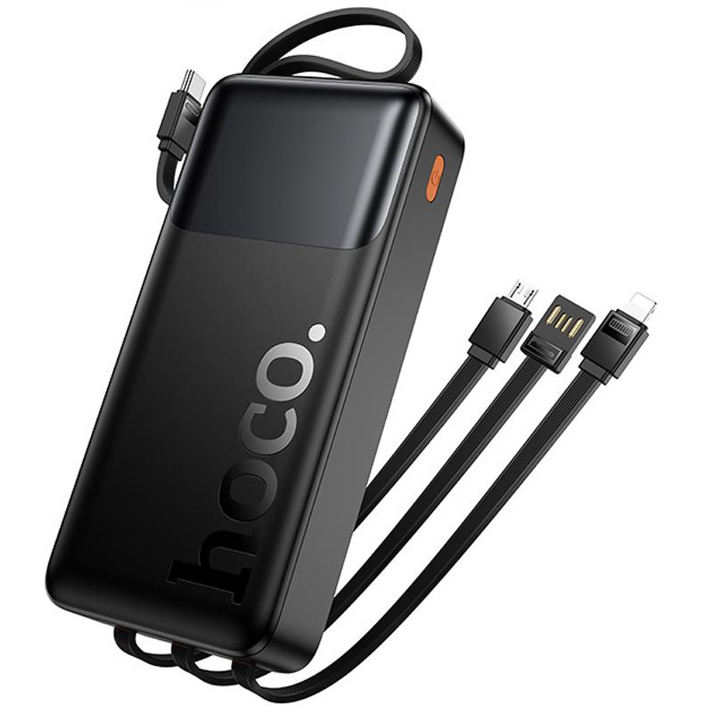 Повербанк Power Bank Hoco J156A Founder 22.5W+PD20W with 4 cables 20000 mAh - Зображення 5