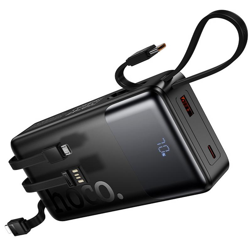 Повербанк Power Bank Hoco J156A Founder 22.5W+PD20W with 4 cables 20000 mAh - Зображення 6