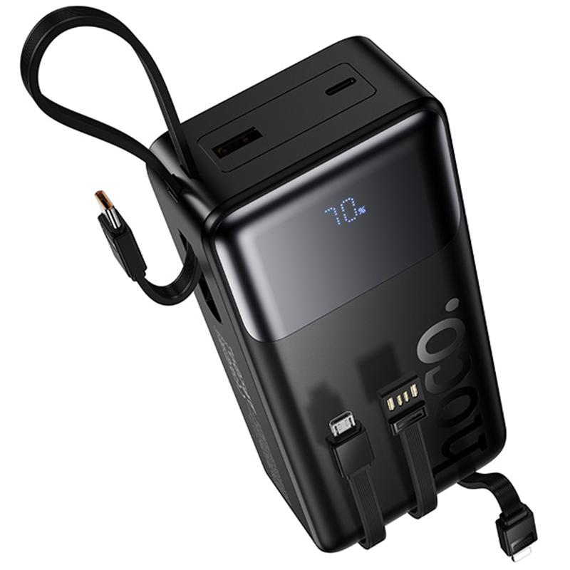 Повербанк Power Bank Hoco J156B Founder 22.5W+PD20W with four cables 30000 mAh - Зображення 3