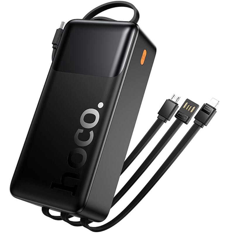 Повербанк Power Bank Hoco J156B Founder 22.5W+PD20W with four cables 30000 mAh - Зображення 5