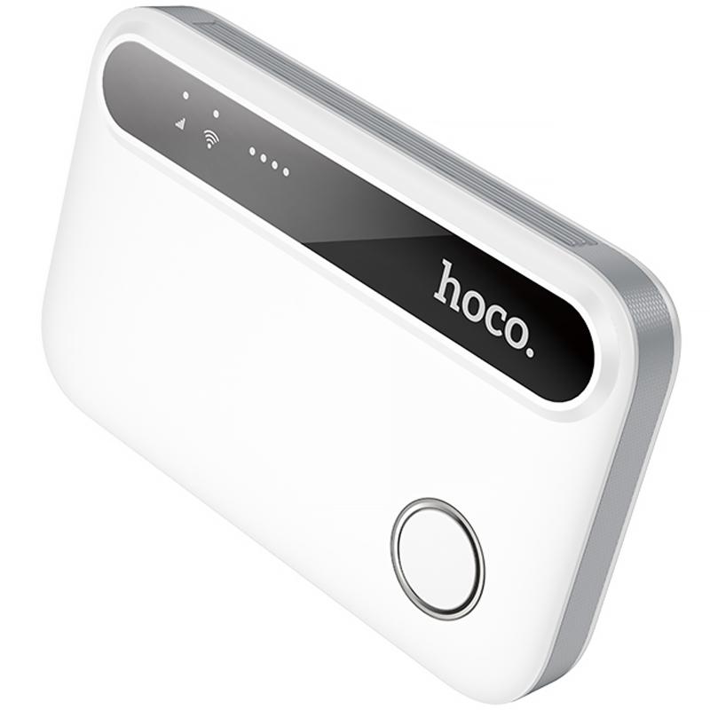 Портативний модем WiFi роутер Hoco HI41 150Mbps (Micro SIM) 2100 mAh - Зображення 3