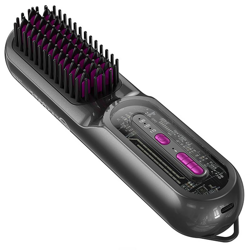 Гребінець-випрямляч Hoco HP45 Heating straight hair comb - Зображення 4