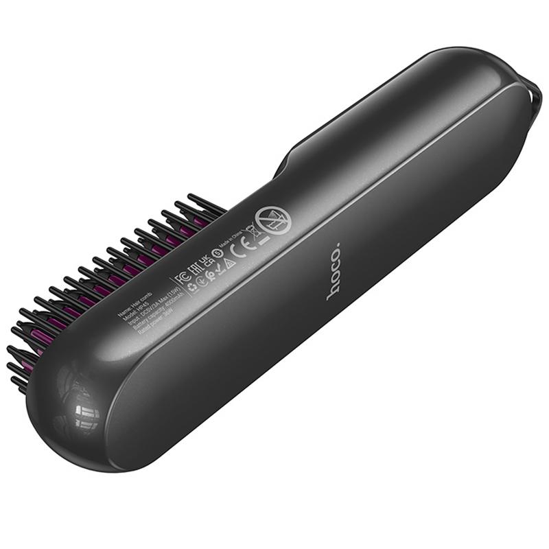 Гребінець-випрямляч Hoco HP45 Heating straight hair comb - Зображення 5