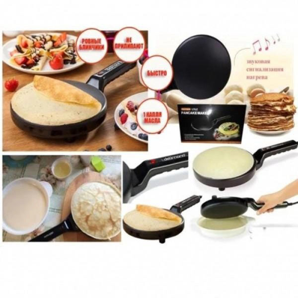 Млинець електричний CREPE MAKER Black - Зображення 4