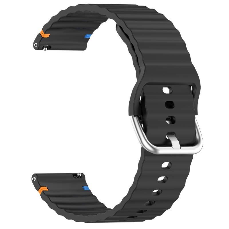 Силіконовий ремінець Wavy для Smart Watch 22mm - Зображення 2