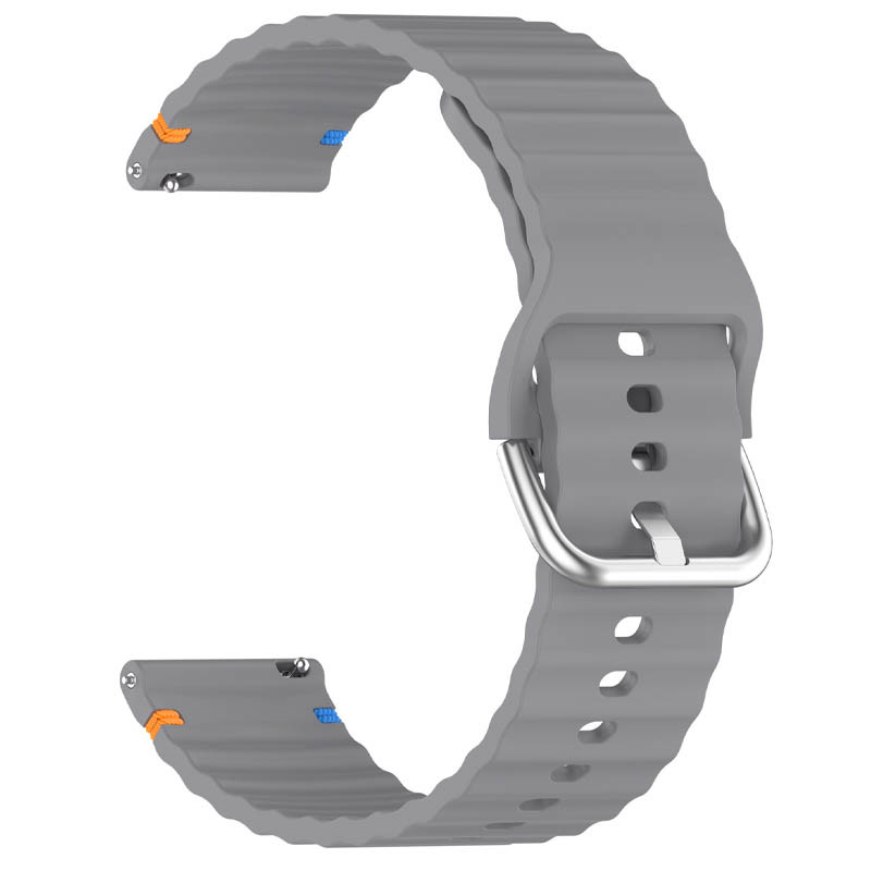 Силіконовий ремінець Wavy для Smart Watch 22mm - Зображення 2