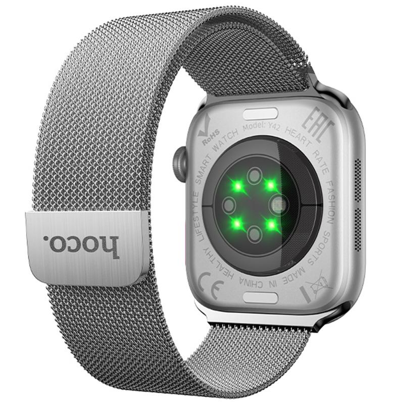 Смарт-годинник Hoco Y42 Smart sports watch (call version) - Зображення 3