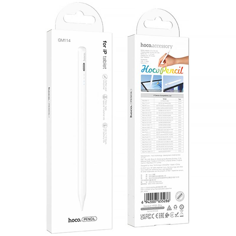 Стілус Hoco GM114 Smart active Pad dedicated capacitive pen for iPad - Зображення 4