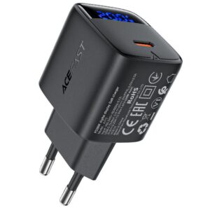 Мережевий зарядний пристрій Acefast A113 PD20W GaN (1USB-C)