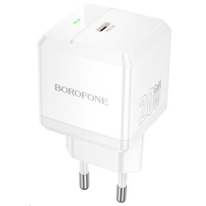 Мережевий зарядний пристрій Borofone BN18 Intenso PD20W (1USB-C)