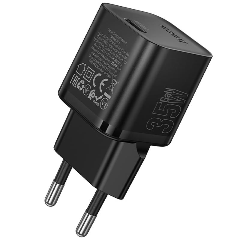Мережевий зарядний пристрій Hoco N66 Ingenious PD35W (1USB-C) - Зображення 4