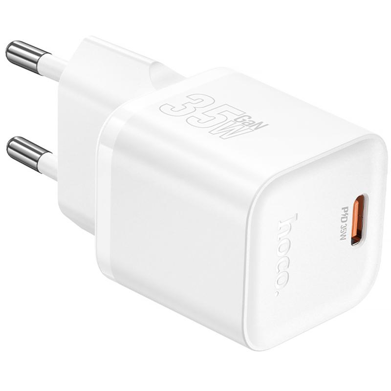 Мережевий зарядний пристрій Hoco N66 Ingenious PD35W (1USB-C) - Зображення 2