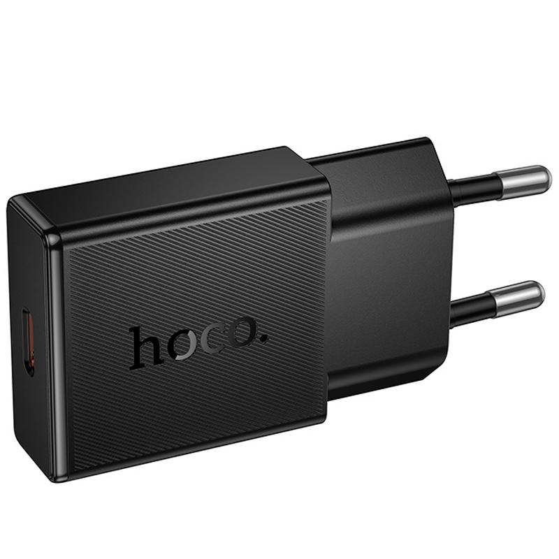 Мережевий зарядний пристрій Hoco N74 Speed ultra-thin PD25W (1USB-C) - Зображення 2