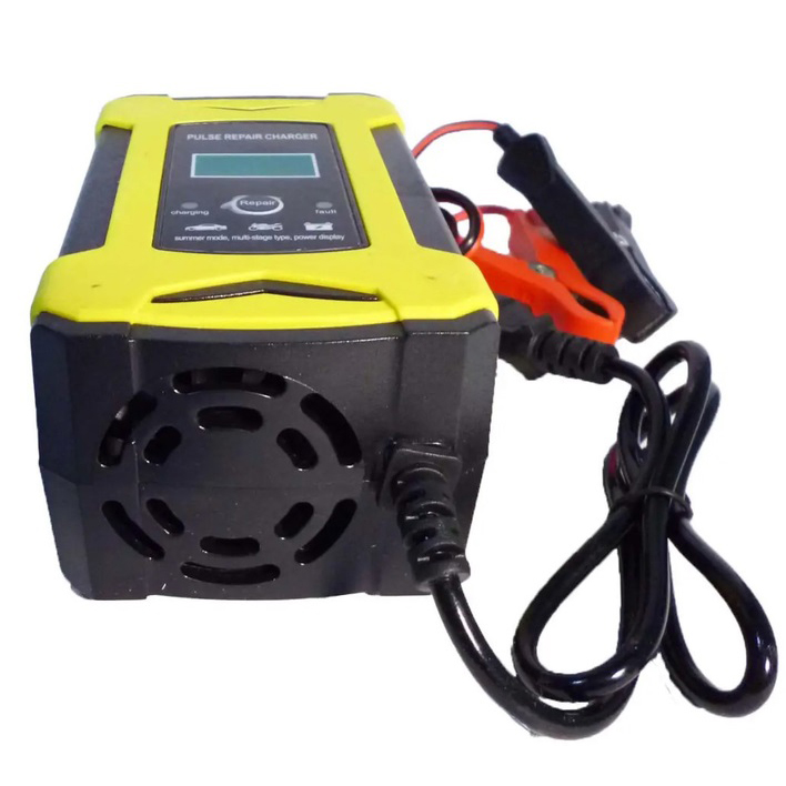 Зарядний пристрій Smart Charger 12V 6A для автомобільного акумулятора - Зображення 3