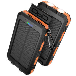 Уцінка Портативний ЗП Power Bank Hoco J164 Platinum solar 10.5W with lighting 8000 mAh