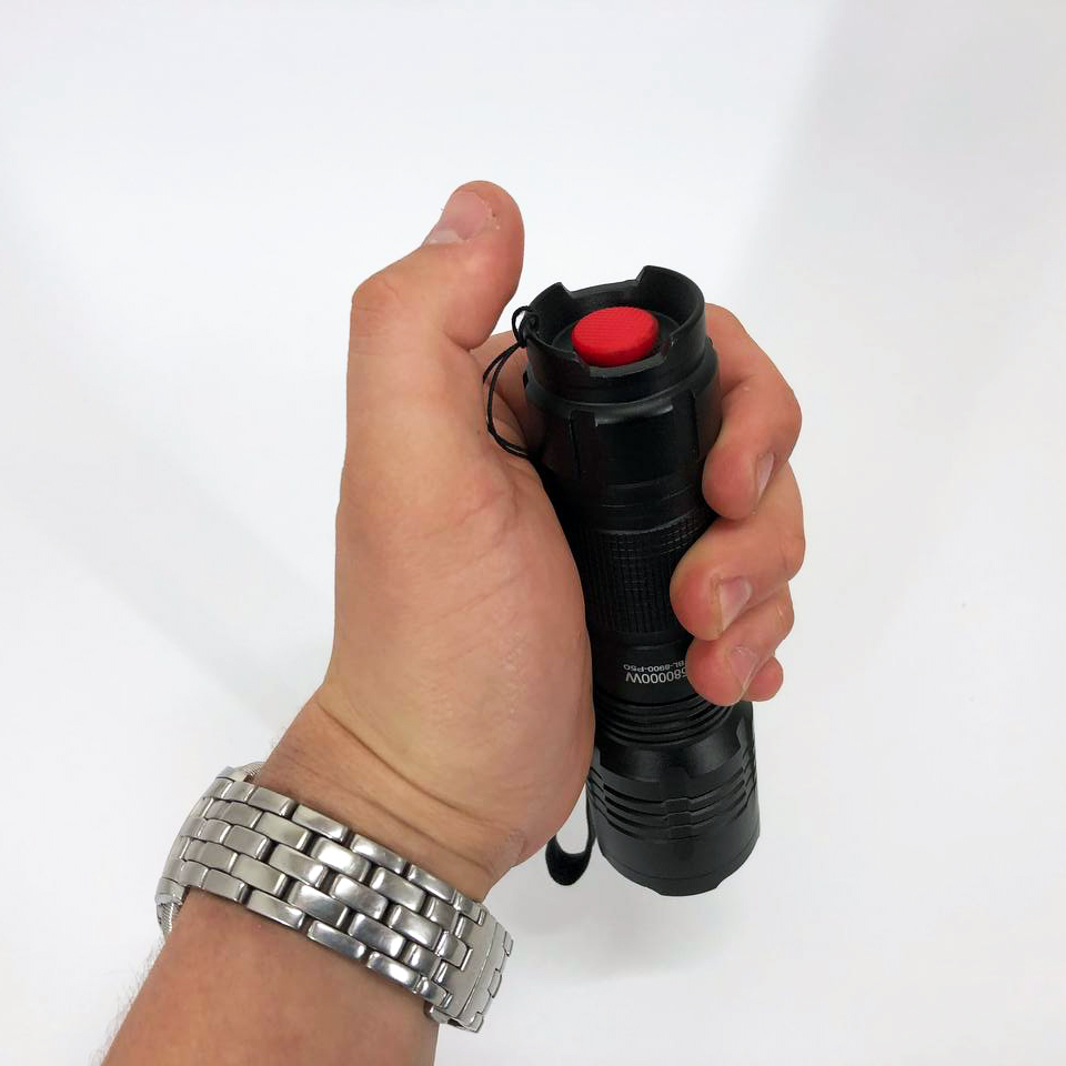 Кишеньковий тактичний ліхтар Bailong BL-8900-P50 акумуляторний ліхтар 12 та 220 Вт, кишеньковий міні ліхтар - Зображення 5