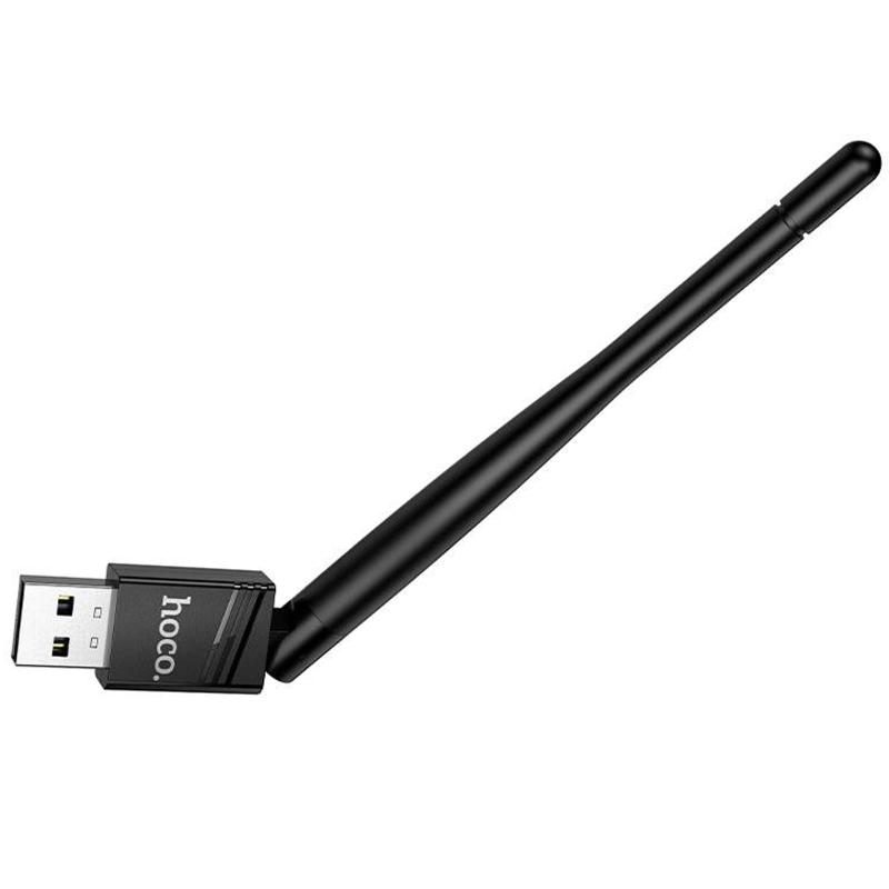 WiFi адаптер Hoco HI37 WiFi4 USB External Antenna 150Mbps - Зображення 3