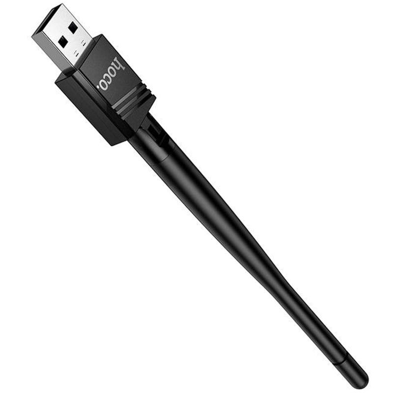 WiFi адаптер Hoco HI37 WiFi4 USB External Antenna 150Mbps - Зображення 4