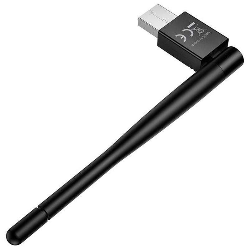 WiFi адаптер Hoco HI37 WiFi4 USB External Antenna 150Mbps - Зображення 5
