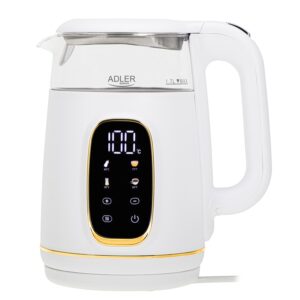 Чайник електричний Adler AD 1305 1.7Л 2200Вт White Gold