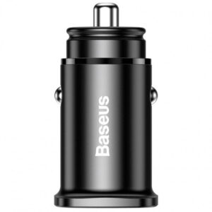 Автомобільний зарядний пристрій Baseus Square Metal PD 3.0 QC 4.0+ 30W USB + Type-C (CCALL-AS)